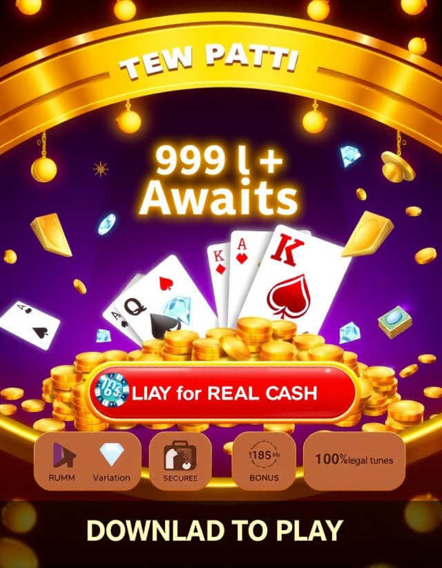 Teen Patti Live Banner